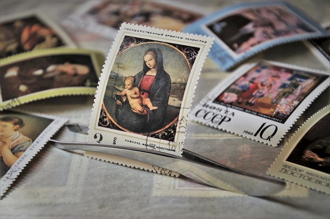 マリアの切手