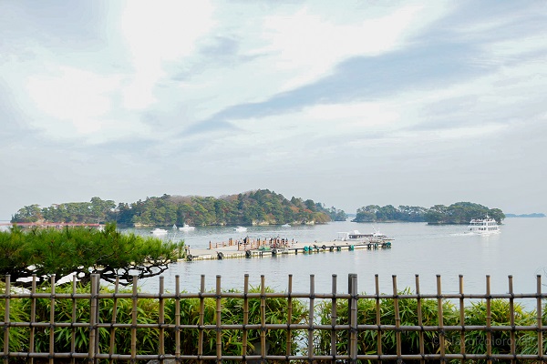 松島観瀾亭から見える景色