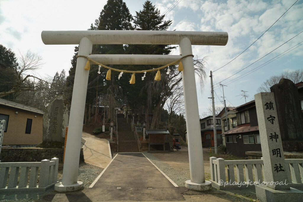 秋田　角館　神明社