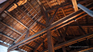 富岡製糸場 西置繭所の天井