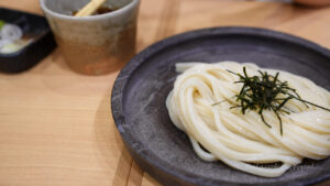 高崎駅 高崎モントレー内 水沢うどん 水香苑のもりうどん