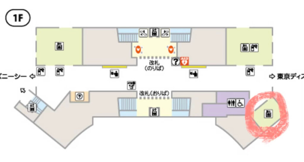 シーステーション構内図