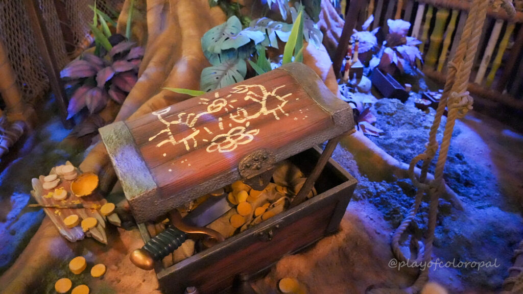 ピーターパンのQライン、ロストキッズたちの宝箱?