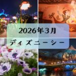 2026年3月に行ったディズニーシーのブログ