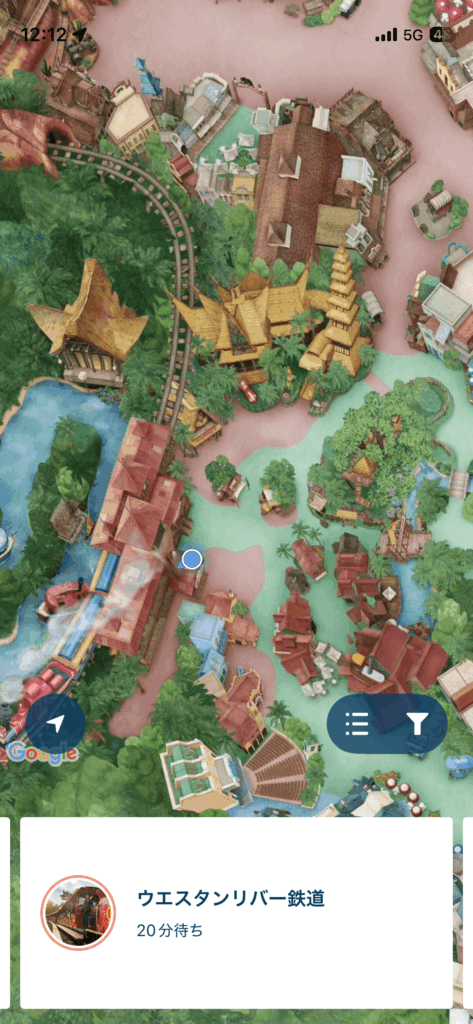 ウエスタンリバー鉄道 待ち時間