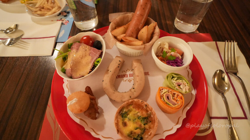 ザ・ダイヤモンドホースシューの大人メニュー